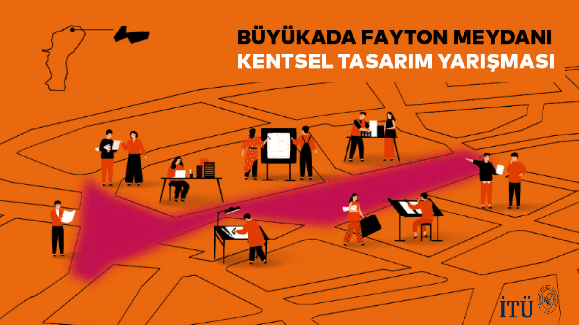 Büyükada Fayton Meydanı Kentsel Tasarım Yarışması'nda İTÜ Rüzgarı esti