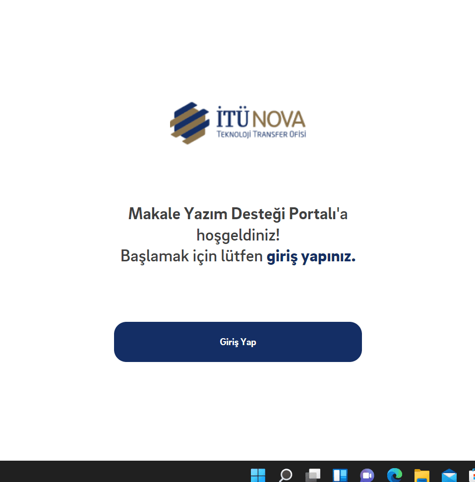 İTÜNOVA'dan yeni hizmet