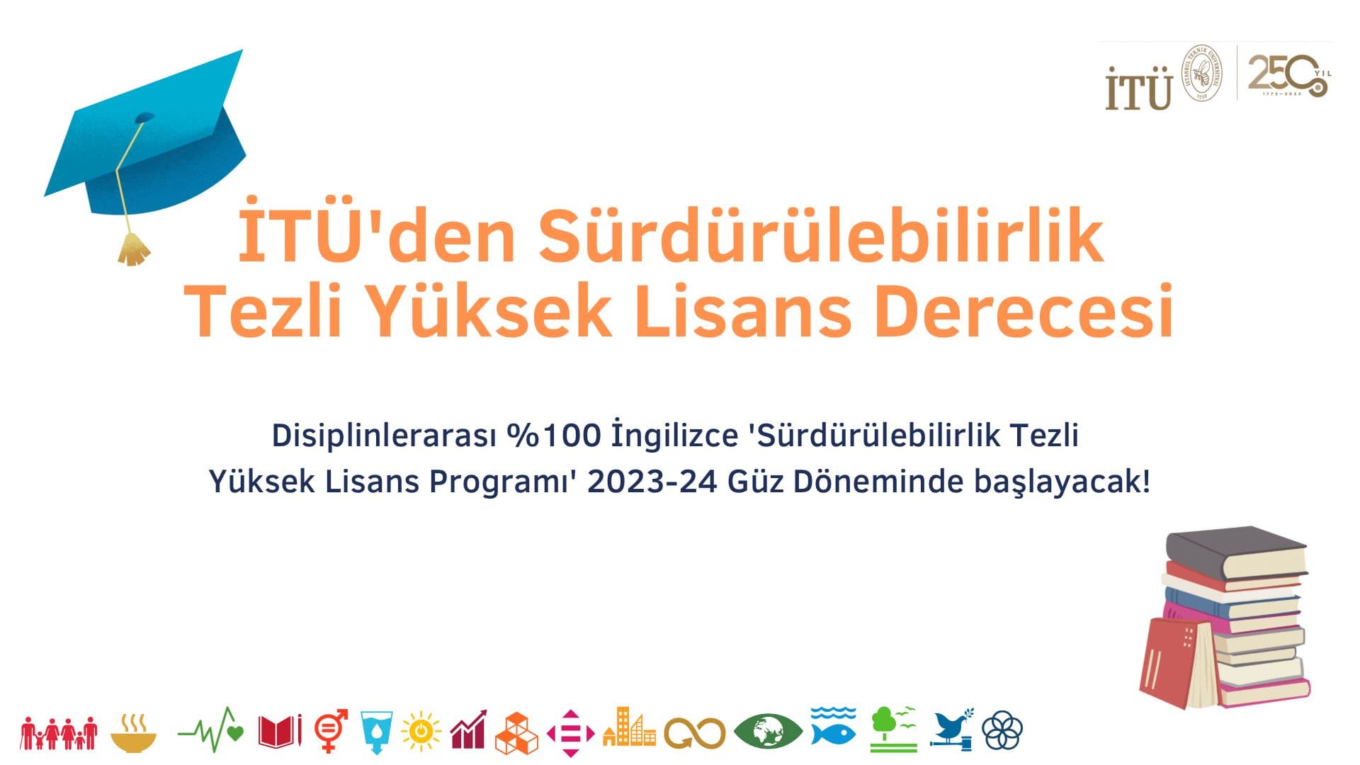 İTÜ'den yeni bir yüksek lisans programı: Sürdürülebilirlik