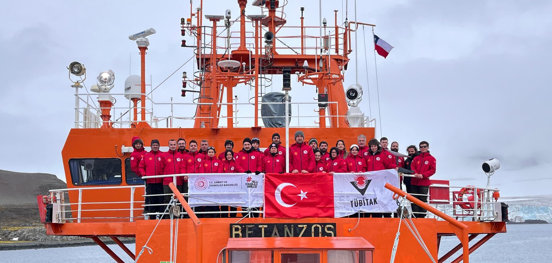 İTÜ'lü akademisyenler Antarktikta yolunda