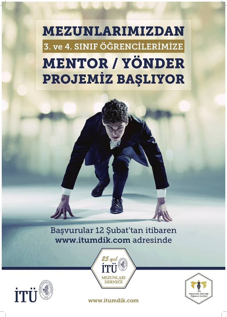 İTÜ mezunlarından 'Yönderlik Projesi' öğrencilerini bekliyor