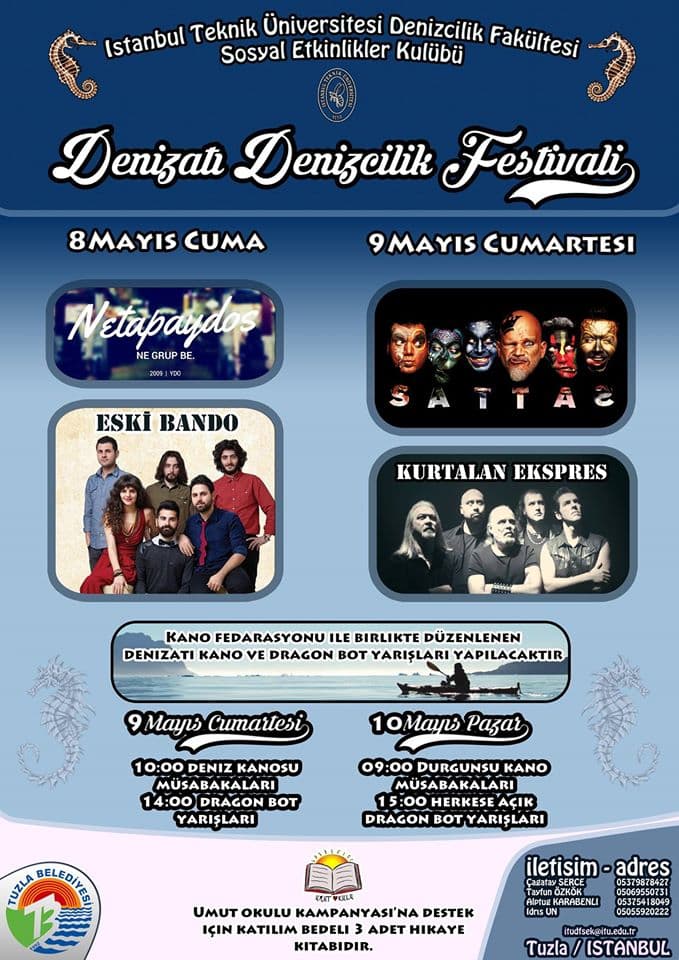 Denizatı Denizcilik Festivali 9-10 Mayıs'ta