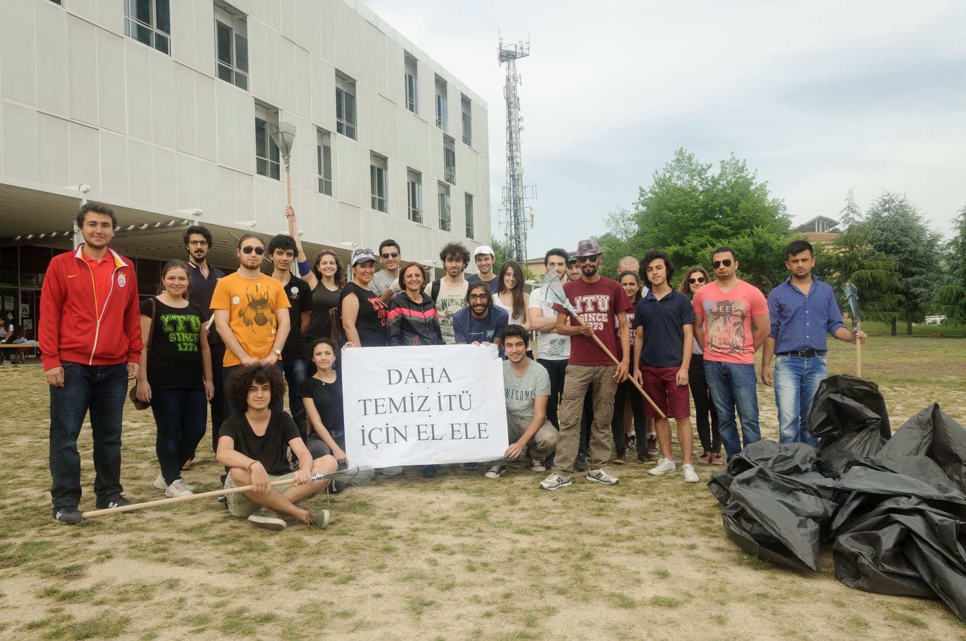 Daha temiz bir İTÜ için elele