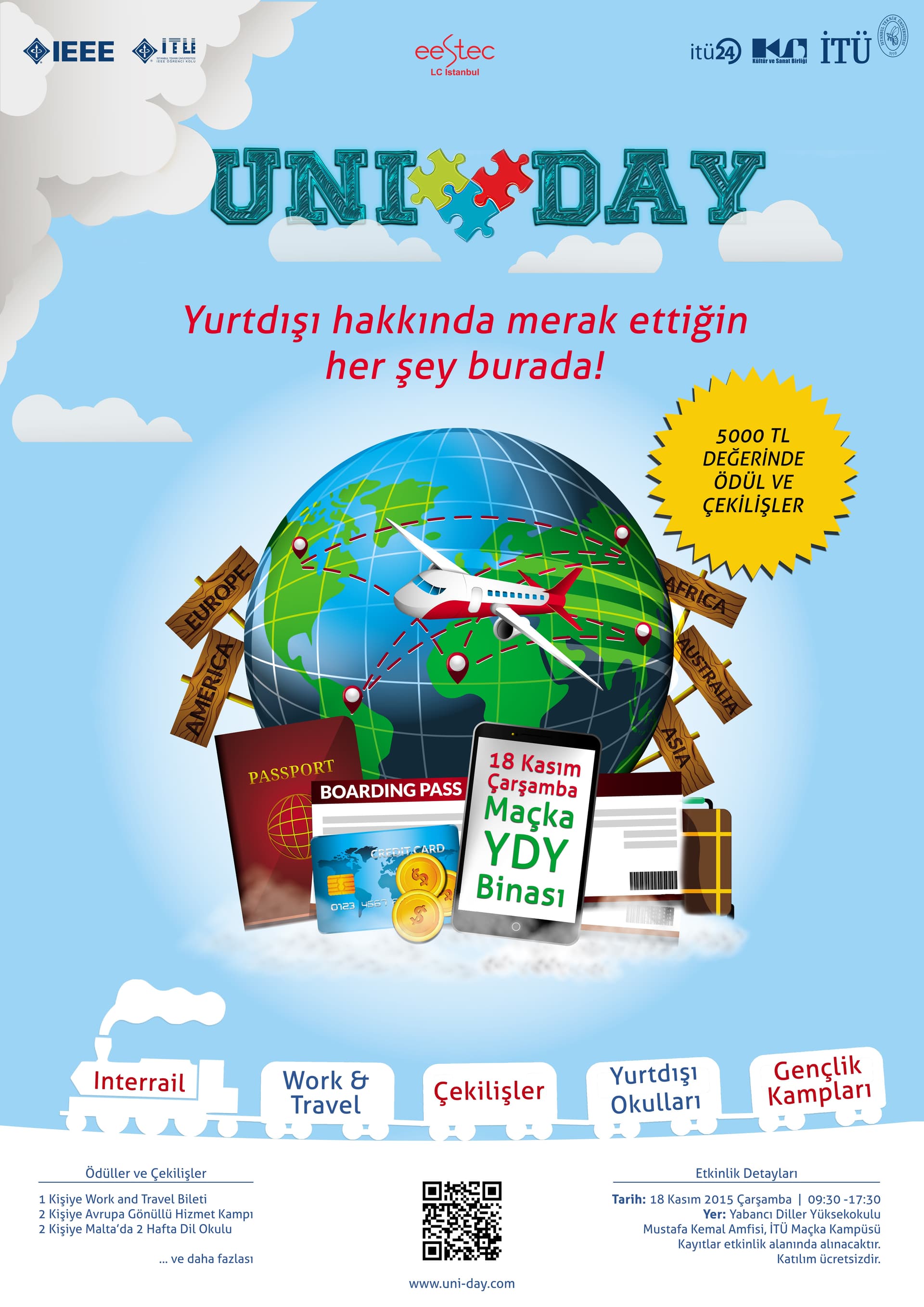 Dünyanın kapılarını açmaya hazır mısın: Uni-Day'15