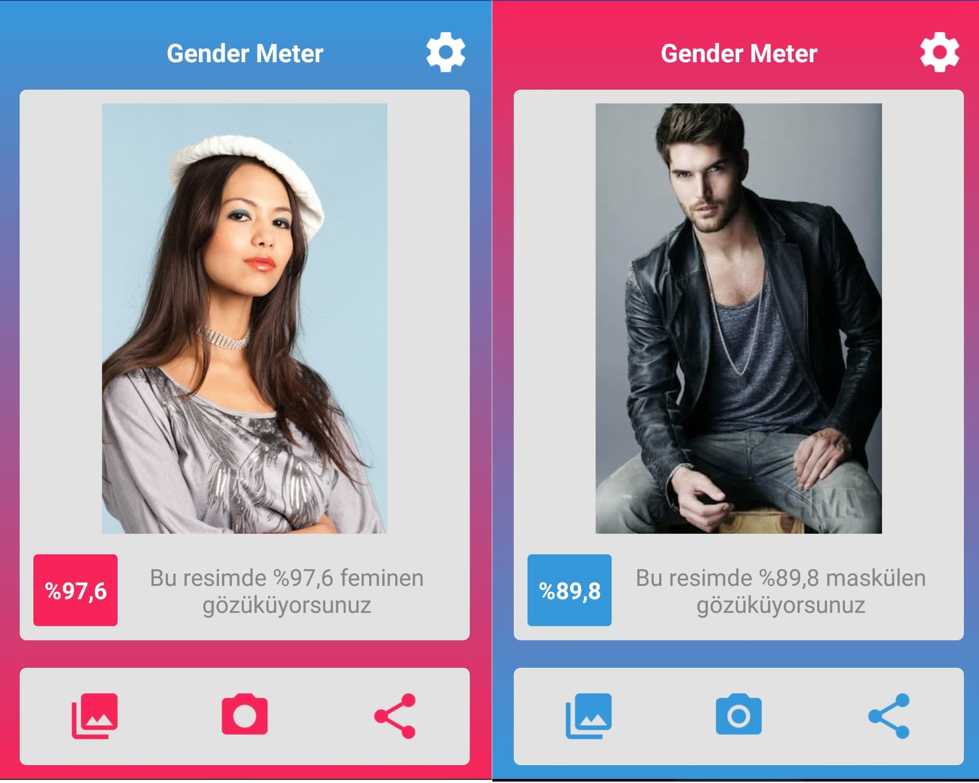 Bu uygulama çok şaşırtacak: GenderMeter