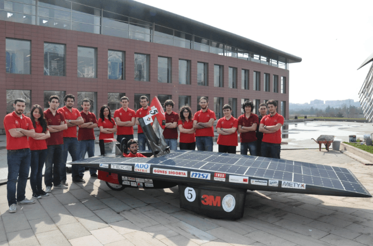 İTÜ Güneş Arabası ekibine jüri özel ödülü
