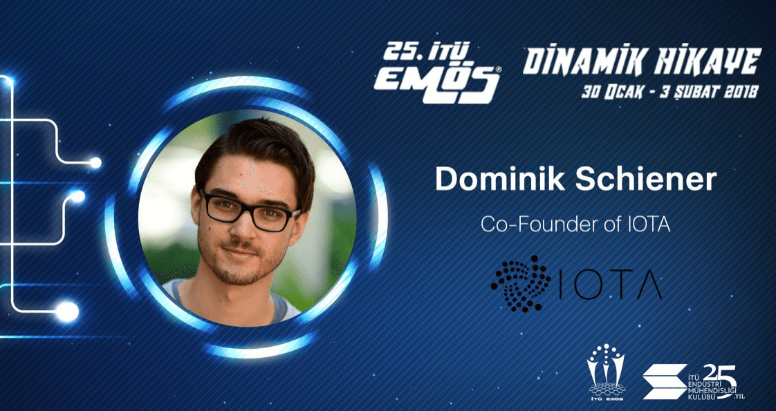 IOTA kurucusu Türkiye'de ilk defa İTÜ EMÖS'te