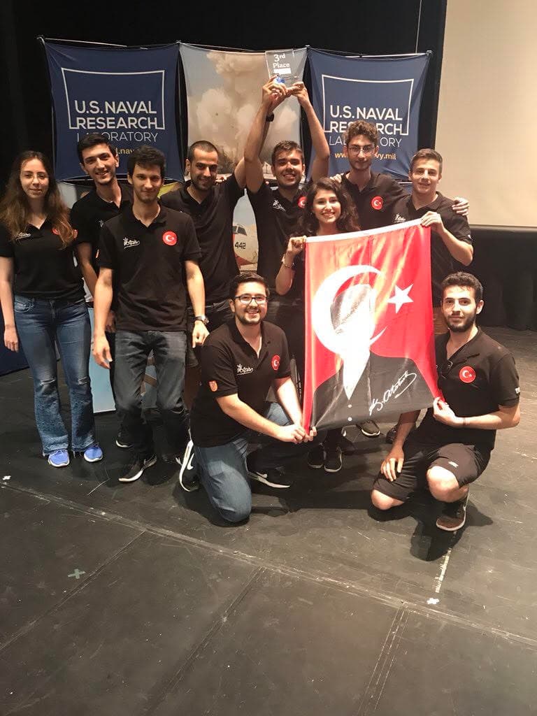 Apis Ar-Ge uydu takımımız dünyada 3. oldu