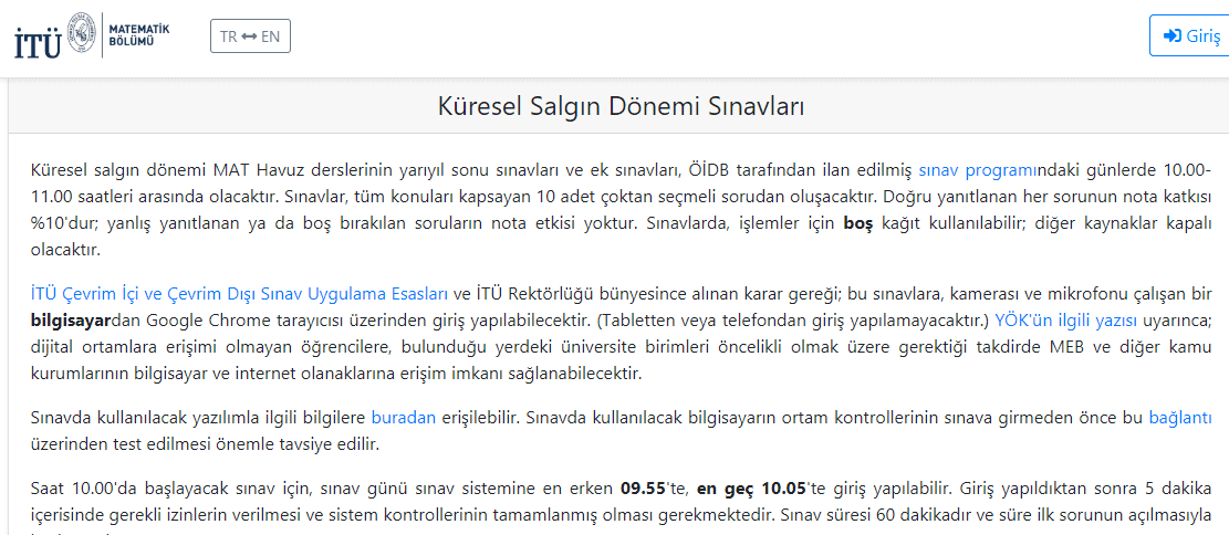 Havuz final sınavlarında kullanılması planlanan yazılıma tepkiler büyüyor