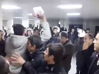 75. Yıl Yemekhanesinde Olay Çıktı