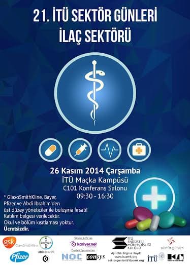 İTÜ Sektör Günleri Bu Sefer İlaç Sektörü'nü Konu Alıyor