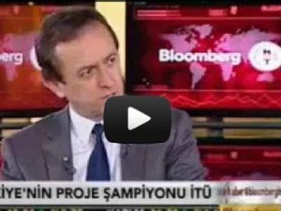 Muhammed ŞAHİN Bloomberg HT'de İTÜ Başarıları Ve Projelerinden bahsetti