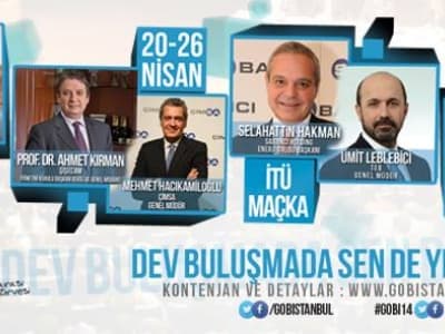 GOBI'14 20-26 Nisan'da İTÜ Maçka'da