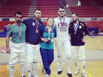 Eskrim Turnuvasından İTÜ'ye Ödüller