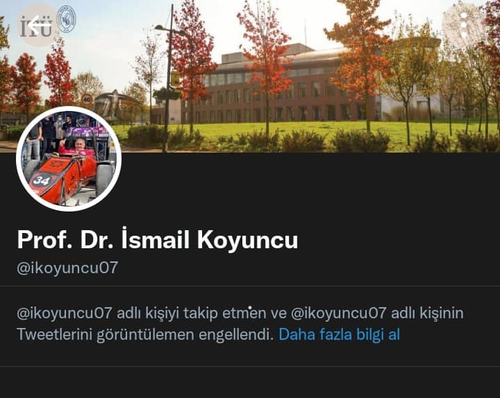 Rektör Koyuncu'dan sosyal medyada engel operasyonu