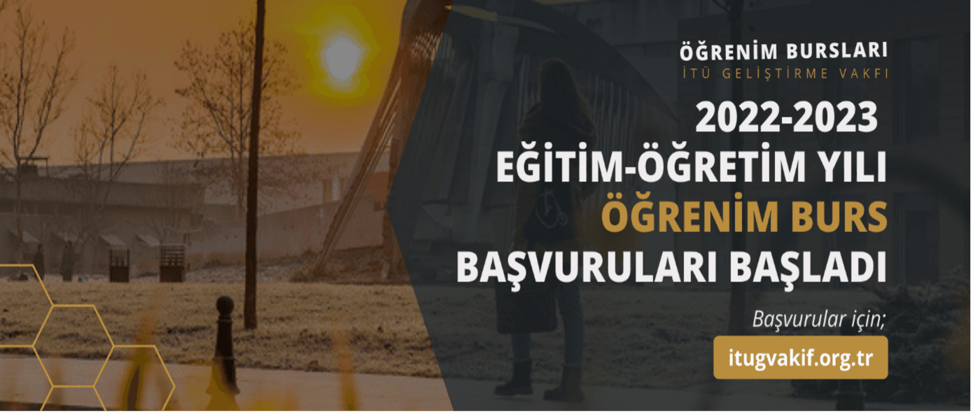 İTÜ Geliştirme Vakfı öğrenim burs başvuruları başladı