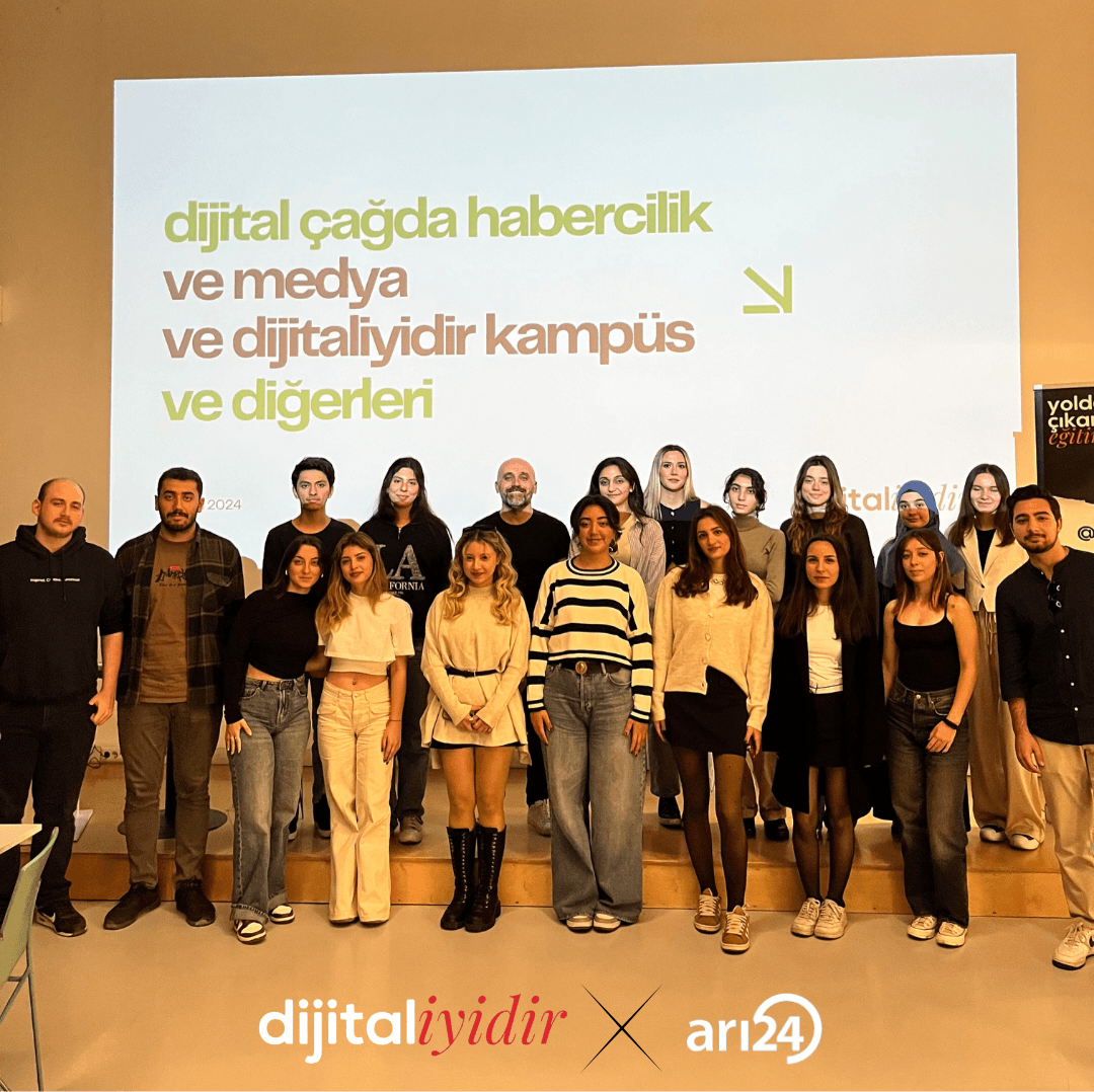 arı24 Dijitaliyidir Kampüs eğitimine katıldı