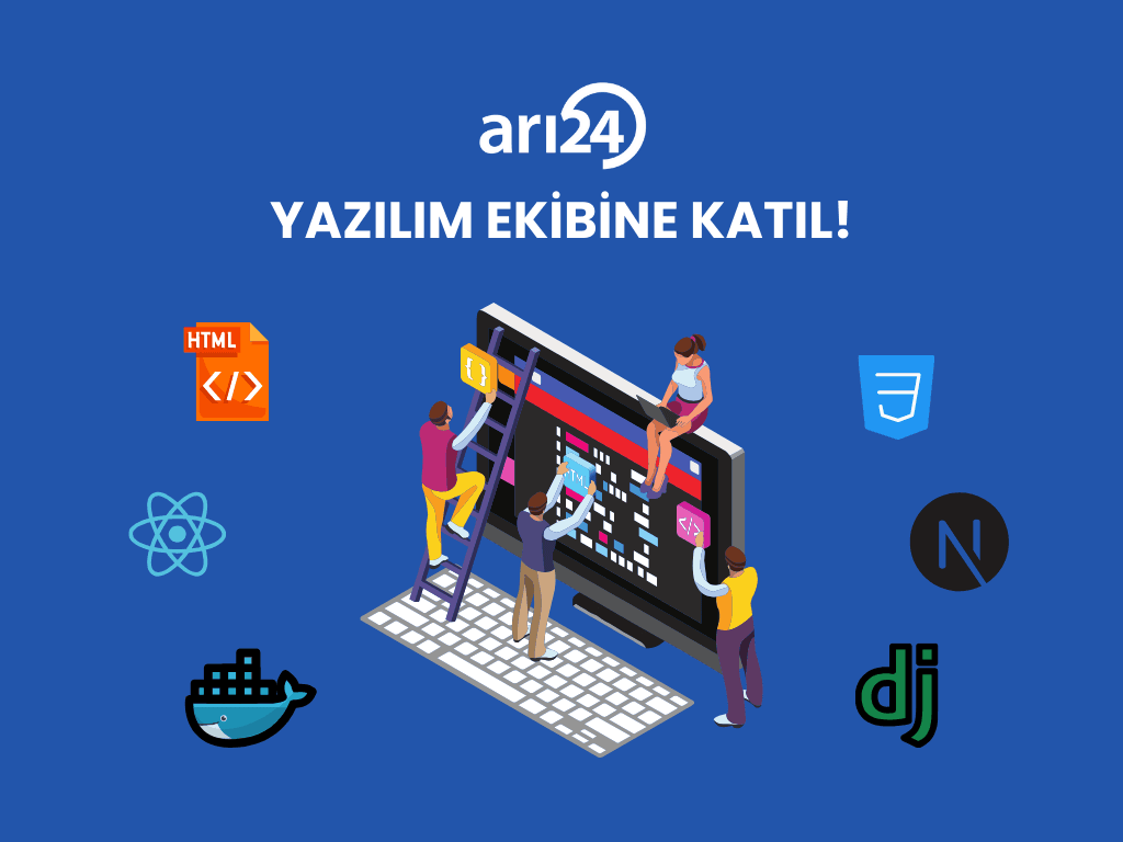 arı24 yazılım ekibi yeni ekip arkadaşlarını arıyor!