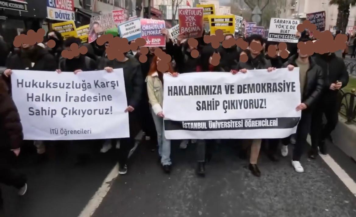 Öğrencilerden "Hukuksuzluğa Karşı İTÜ Bir Arada" bildirisi