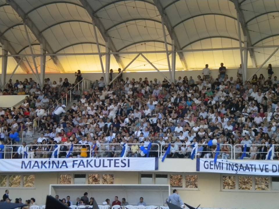 2015 Mezuniyet Töreni İTÜ Stadyumunda