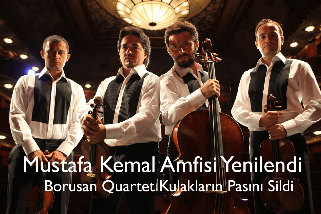 Mustafa Kemal Amfisi Yapı Merkezi işbirliği ile yenilendi