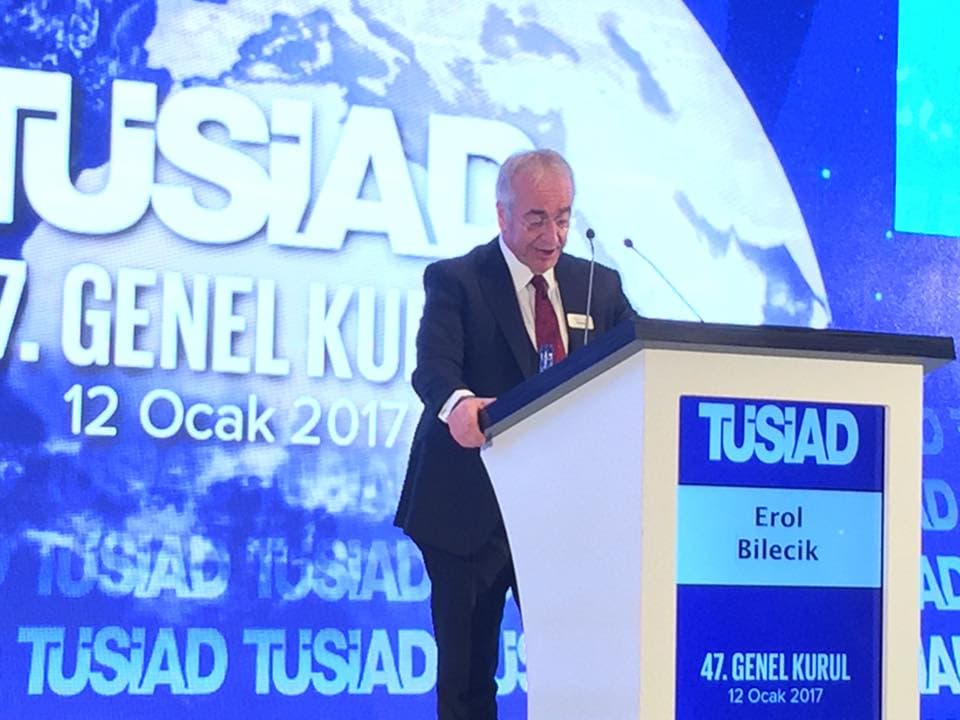 İTÜlülerin abisi Erol Bilecik TÜSİAD başkanı oldu
