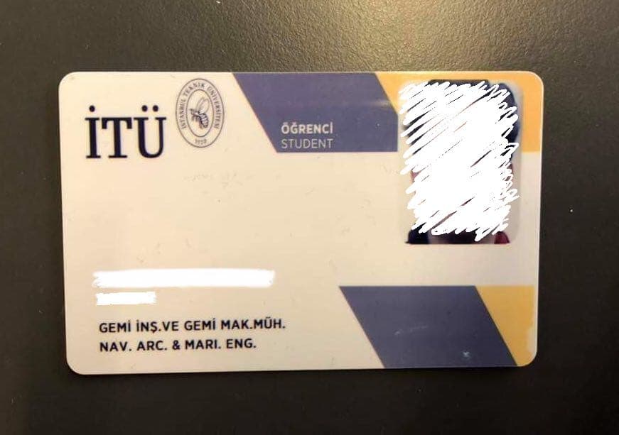 İTÜ öğrenci kartlarında yeni tasarım