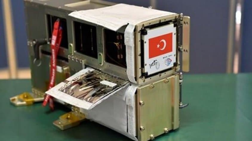 İTÜ'nün ürettiği küp uydu uzayda
