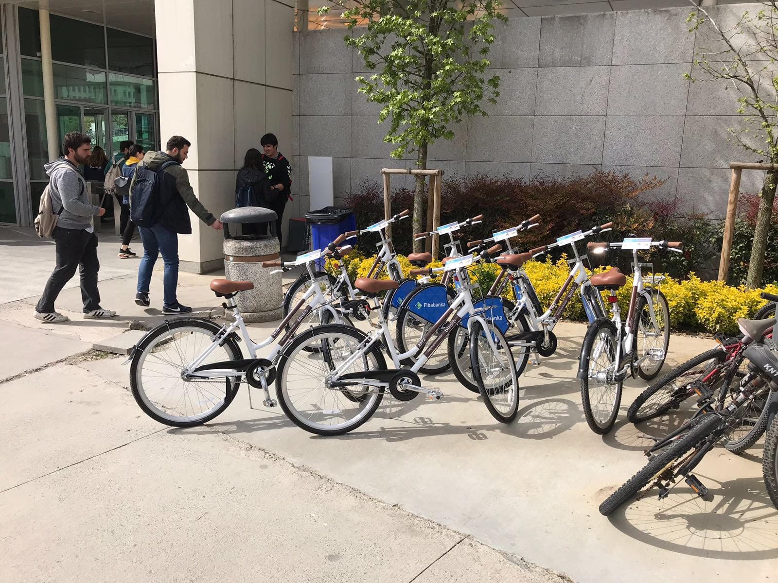 İTÜ'de 180 bisiklet paylaşıma geçti