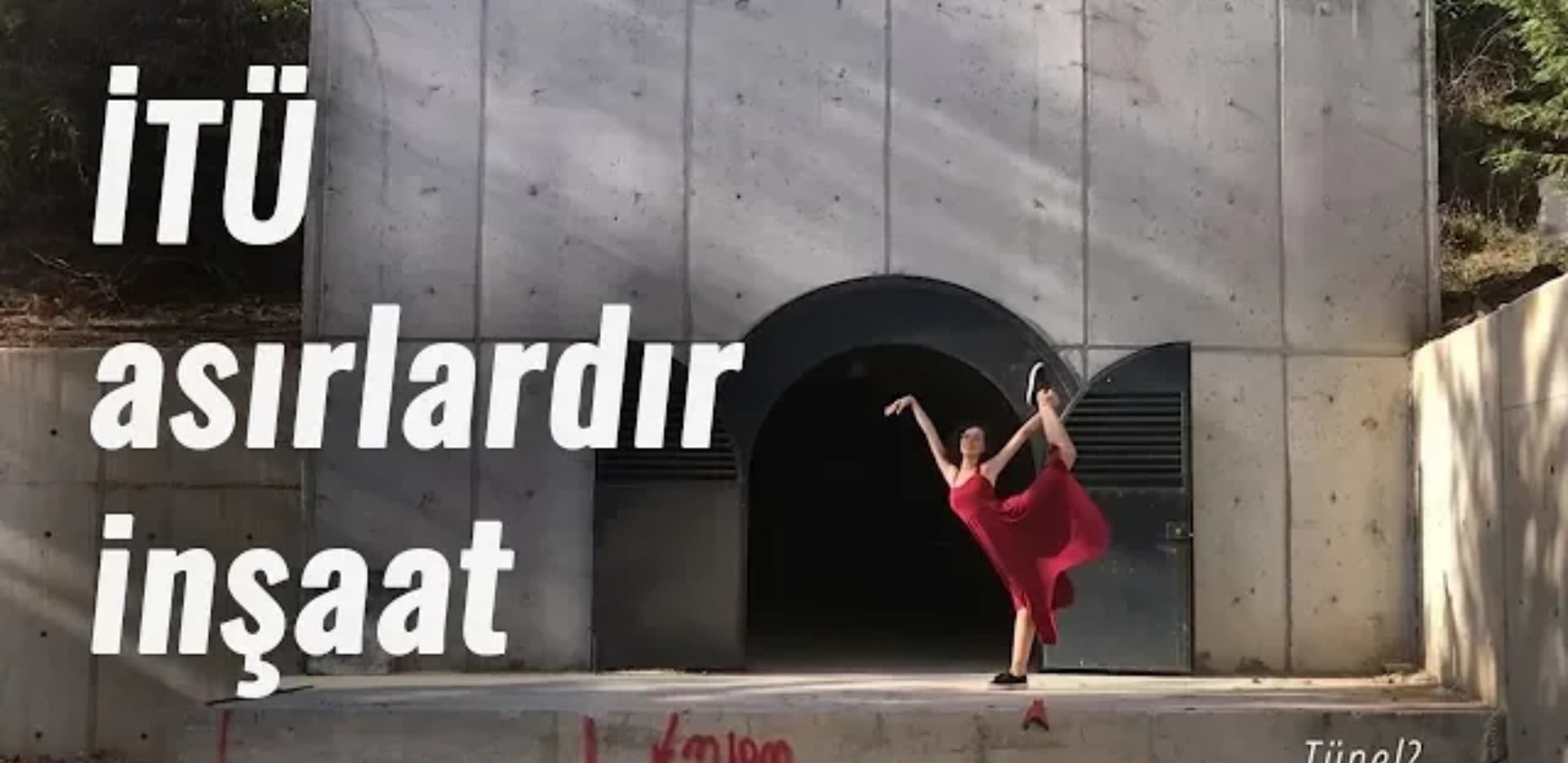 İTÜ'de farklı bir dans gösterisi: İnşaatlarla dans