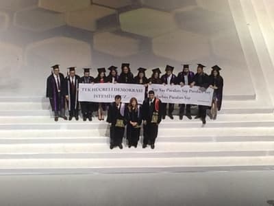 İTÜ Mezunları bu sene de Rektör Mehmet Karaca'yı protesto etti